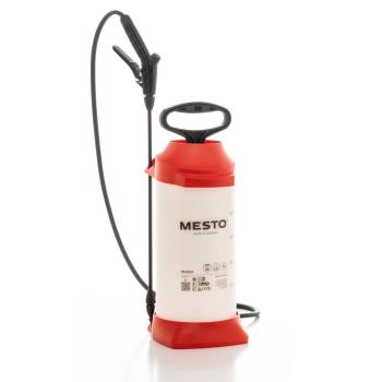 MESTO PRIMER 3235PE Drucksprühgerät mit 5 l Füllinhalt, robuste Ausführung mit rotem Standfuß und ergonomischem Pumpgriff